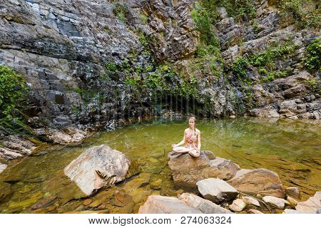 Temurun Waterfall On Langkawi Island