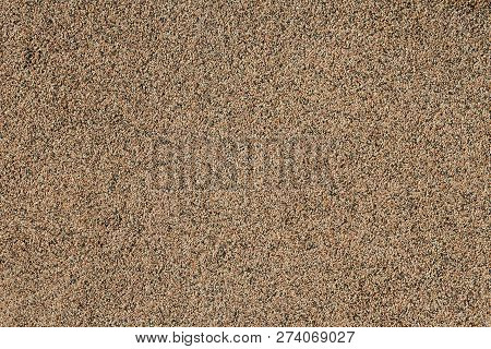 Leaf Of Granular Ruberoid Close Up. Texture.