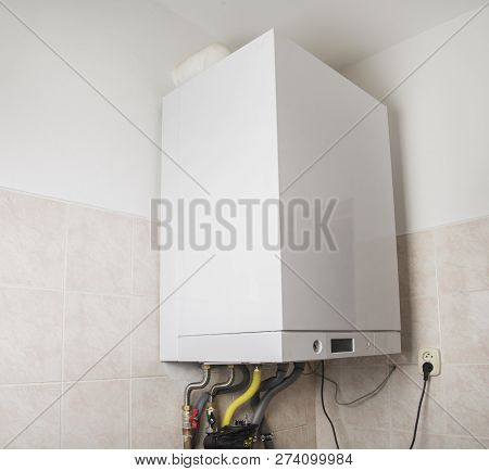 New Gas Condens Boiler For Heating And Hot Water