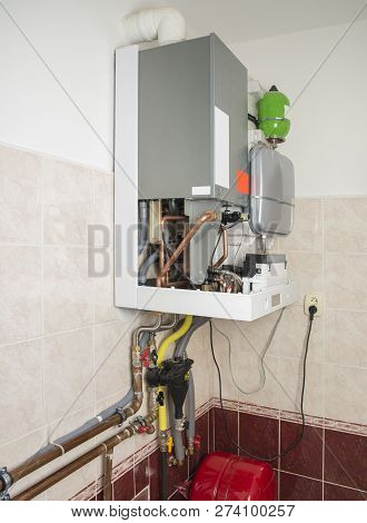 New Gas Condens Boiler For Heating And Hot Water