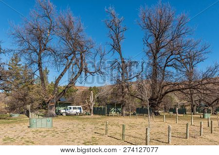 Kromrivier, South Africa, August 24, 2018: The Camping Area At Kromrivier Cederberg Park, A Holiday 