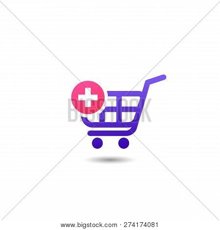 Shopping Cart Add Item Icon Design. Add To Cart Icon Designs