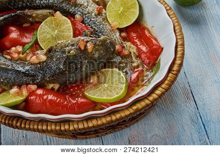 Levant Baked Grey Mullet