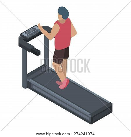 Speedwalk Icon. Isometric Of Speedwalk Vector Icon For Web Design Isolated On White Background