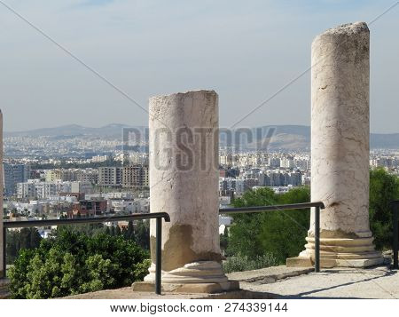 Carthago Ruins Of Capital City Of The Ancient Carthaginian Civilization. Unesco World Heritage Site.