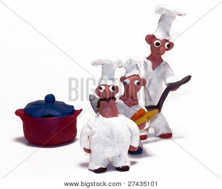 gay chef preparano cena