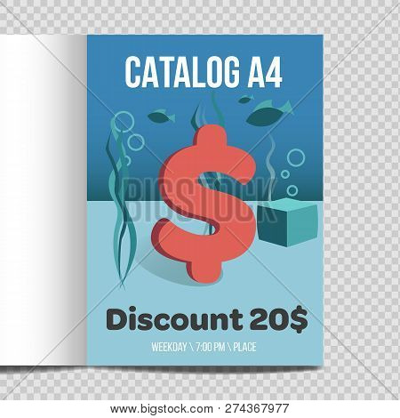 Fast Vector Catalog A4 Sheet Illustration Promotion