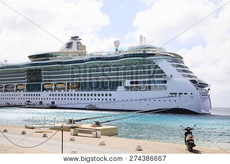 Kralendijk, Bonaire - December 18, 2015: Being South Of The Hurricane Belt And Because Of The Consta