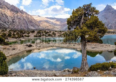 Tajikistan Mountain Beautiful, Fann Mountain, Kulikalon Lakes