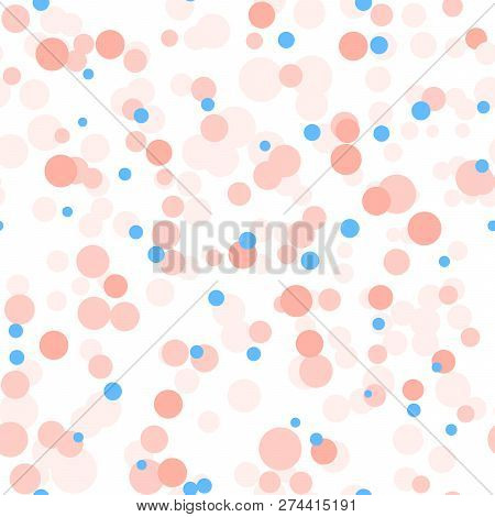 Seamless Pattern Of Circles. Pattern For Your Textiles And Print Design.