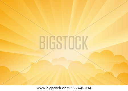 Vector sunburst