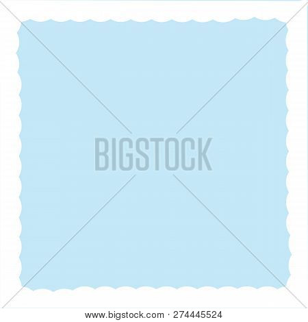 The Blue Background In The White Clouds
