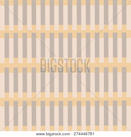 Geometric White Beige Pattern Flat Background Square
