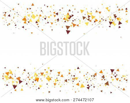 Bang, Blast, Moved Particles, Vector Explosion Frame. Broken Glass, Triangle Memphis Grunge Fragment