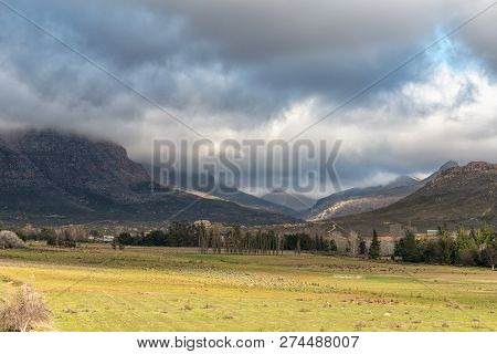 A Farm Landscape At Kromrivier In The Cederberg Mountains Of The Western Cape Province