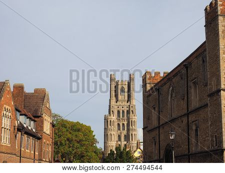 Ely Cathedral In Ely