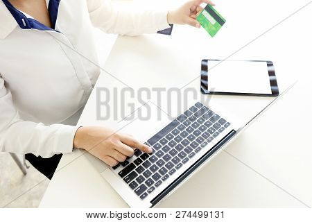 Young Business Woman Buyer Seller