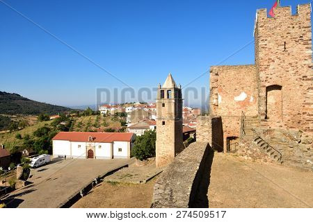 Tower And The Misericordia Church, Mogadouro, Tras Os Montes, Portugal
