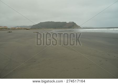 Shot On The Los Quebrantos Beach On A Rain Day. July 30, 2015. Landscapes, Nature, Travel. San Juan 