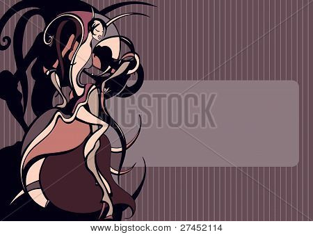 クイーン。ファッションの女の子