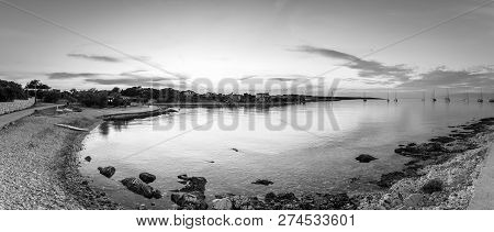 Evening View Of Amazing Sotorisce Bay And Beach Silba, Croatia.