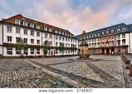 Piazza a Heidelberg, Germania