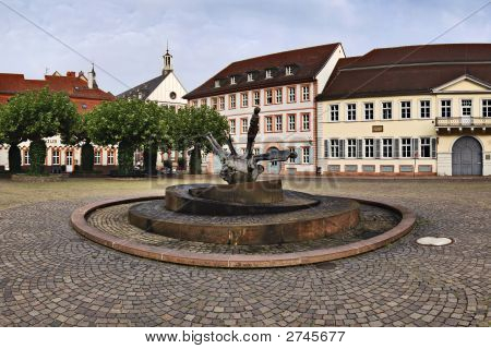 Piazza a Heidelberg, Germania