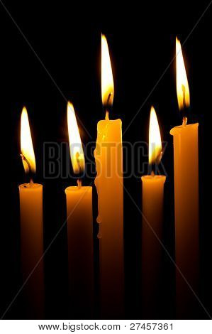 La luminosità del lume di candela