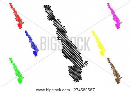 Kayin State (administrative Divisions Of Myanmar, Republic Of The Union Of Myanmar, Burma) Map Vecto