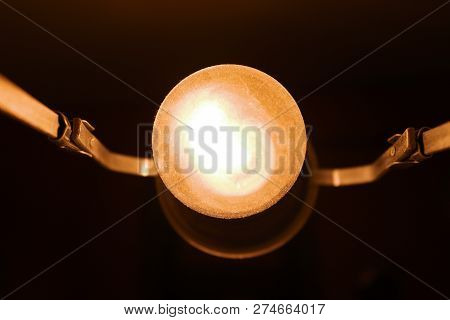 A Vintage-style Light Bulb In All Its Vigor