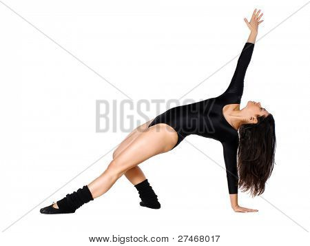 Cool buscan chica baila la danza del jazz moderno