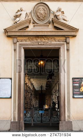 Entrance Of Conservatorio College For Studying Classical Music