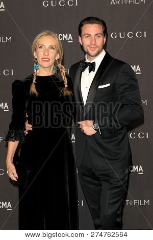 LOS ANGELES - NOV 3:  Sam Taylor-Johnson, Aaron Taylo at the 2018 LACMA: Art and Film Gala at the Los Angeles County Musem of Art on November 3, 2018 in Los Angeles, CA