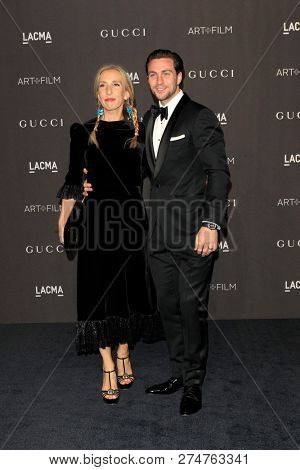 LOS ANGELES - NOV 3:  Sam Taylor-Johnson, Aaron Taylo at the 2018 LACMA: Art and Film Gala at the Los Angeles County Musem of Art on November 3, 2018 in Los Angeles, CA