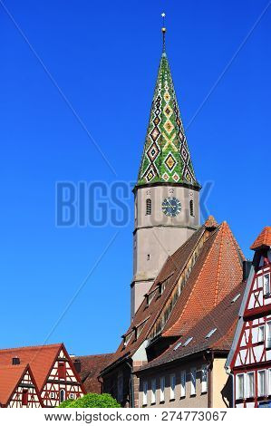 Bad Windsheim A City In Bavaria, Germany, With Many Historical Attractions