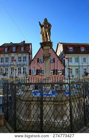 Bad Windsheim A City In Bavaria, Germany, With Many Historical Attractions