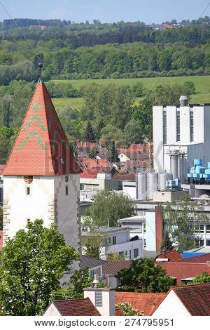 Ravensburg  Germany - 05 10 2015: Ravensburg Is A City Germany, With Many Historical Attractions