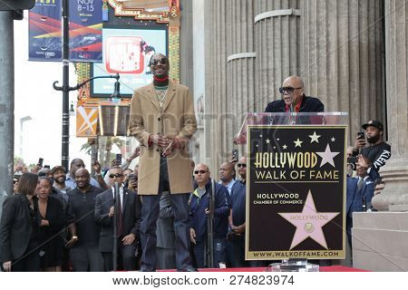 LOS ANGELES - NOV 19:  Snoop Dogg, Quincy Jones at the Snoop Dogg Star Ceremony on the Hollywood Walk of Fame on November 19, 2018 in Los Angeles, CA