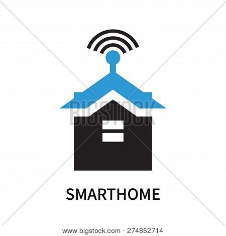 Smarthome Icon Isolated On White Background. Smarthome Icon Simple Sign. Smarthome Icon Trendy And M