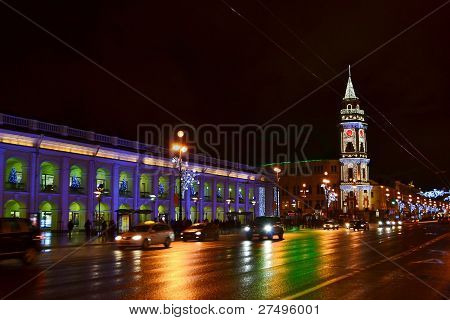 Noite de São Petersburgo, Nevsky Prospekt