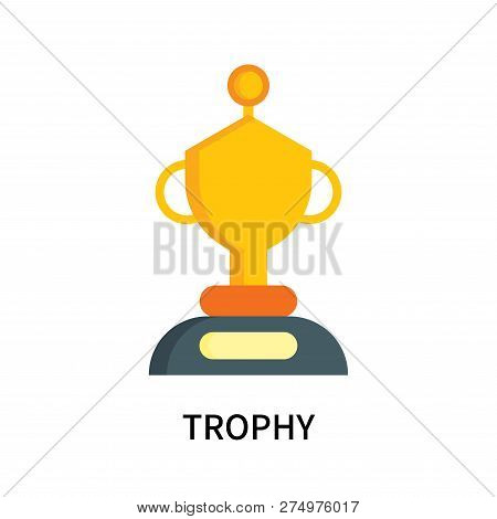 Trophy Icon Isolated Vector & Photo (Free Trial) | Bigstock