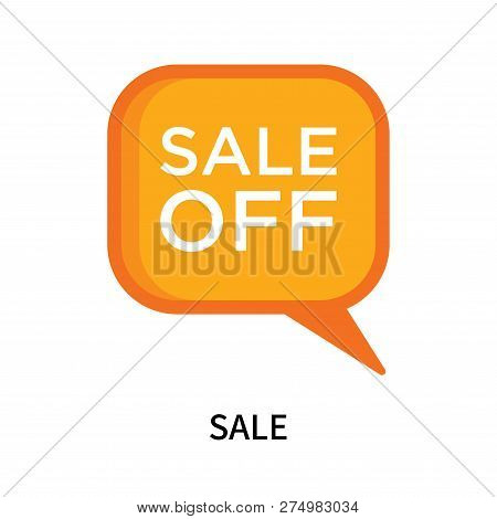 Sale Icon Isolated On White Background. Sale Icon Simple Sign. Sale Icon Trendy And Modern Symbol Fo