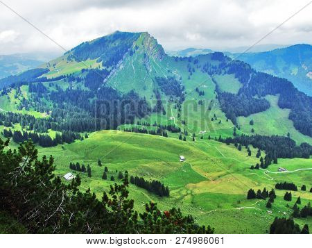 Stockberg Peak On The Obertoggenburg Mountain - Canton St. Gallen, Switzerland