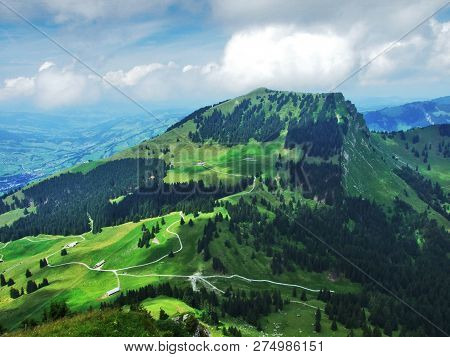 Stockberg Peak On The Obertoggenburg Mountain - Canton St. Gallen, Switzerland