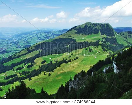 Stockberg Peak On The Obertoggenburg Mountain - Canton St. Gallen, Switzerland