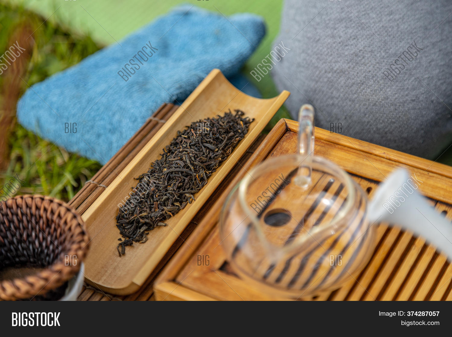 Making Tea Outdoors Tea Ceremony Outdoors Image & Photo (Free Trial) | Bigstock