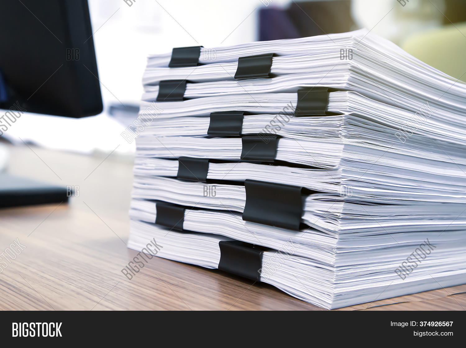 Pile Lots Paper Image & Photo (Free Trial) Bigstock