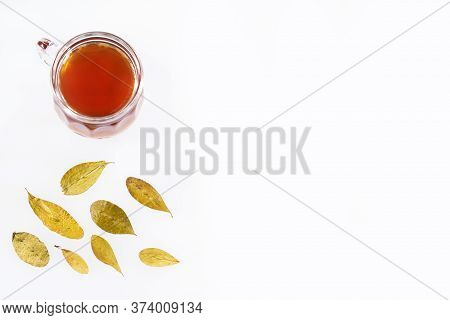 Erythroxylum Coca - Coca Leaf Infusion. Text Space