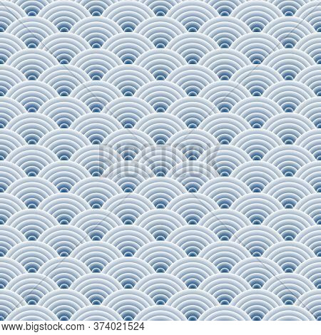Scaly abstract seamless pattern background