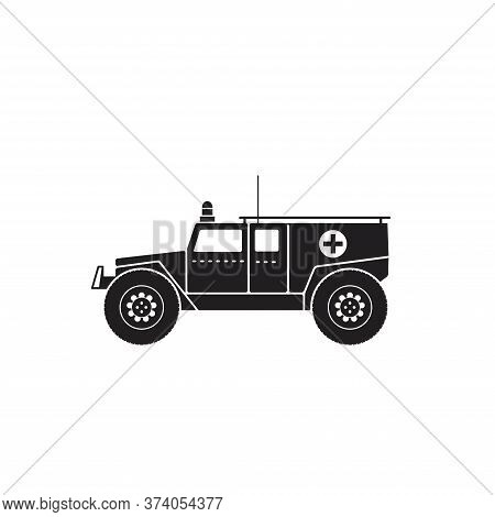 Illustration Vector Graphic Of War Truck. Good For, Perfect For Military, Army, Vehicle, Armored, Tr
